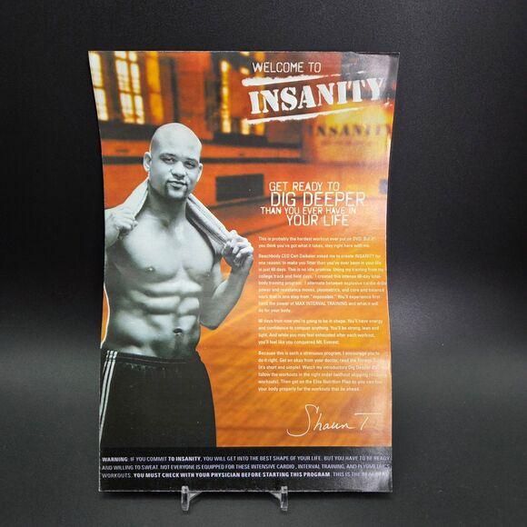 Beachbody Insanity Complete 10 DVD Set Plus 4 Bonus DVD and Original Literature - Picture 3 of 11